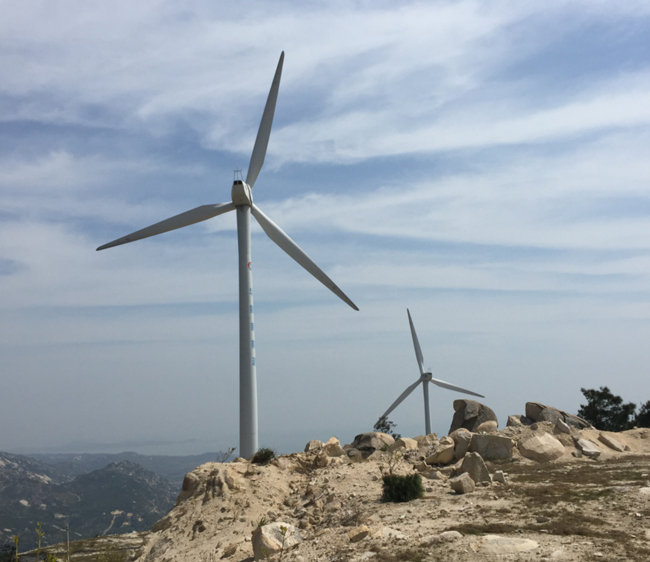 風(fēng)電場現(xiàn)場