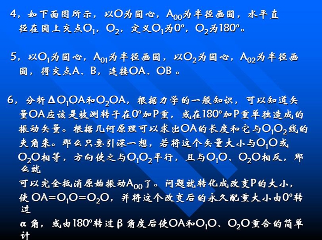 如圖所示，以O為圓心，A00為半徑畫圓，水平直徑在圓上交點O1，O2，定義O1為0o，O2為180o