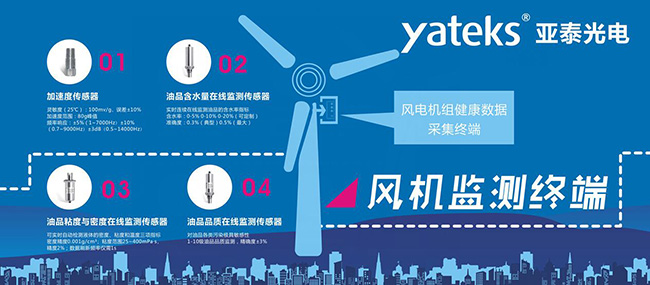 　風(fēng)機(jī)監(jiān)測(cè)終端中所使用的在線監(jiān)測(cè)傳感器