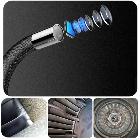 亞泰光電QIE系列高清內窺鏡像素高達兩百萬，內窺鏡成像高清